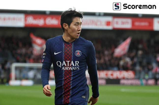 이강인, 질병으로 결장… PSG, 하위권팀 로리앙과 1-1 무승부
